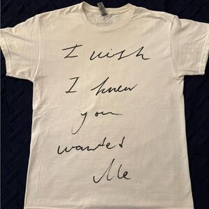 Steve Lacy I Wish I Knew You Wanted Me Give You The World Tour T-Shirt Medium